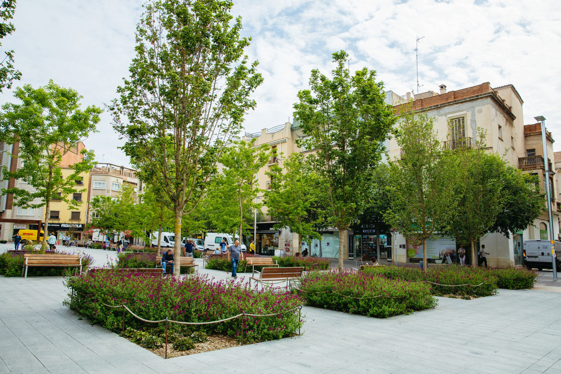 Foto del proyecto Passeig Plaça Major Sabadell realizado por Green Effect